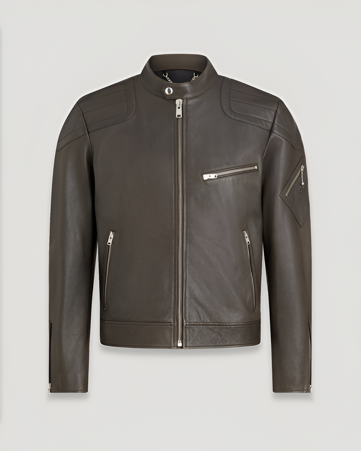 Carlos Flagstone racer leather jacket