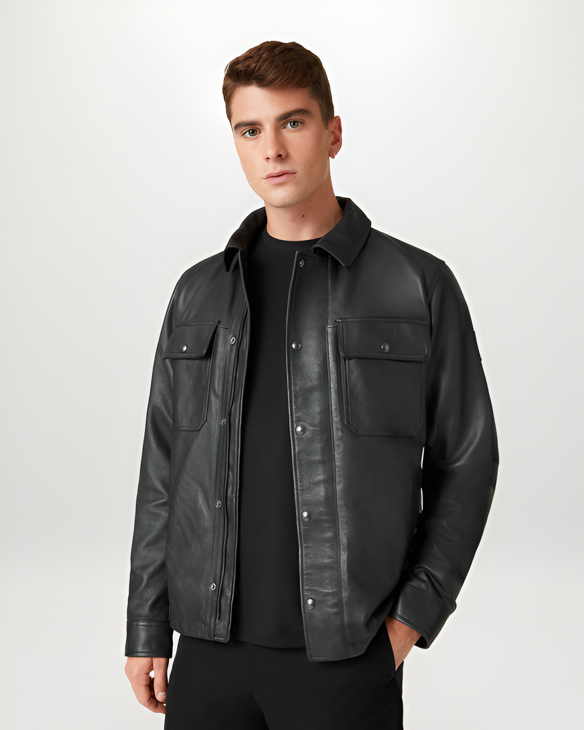 MookieBettsblackleatherjacket