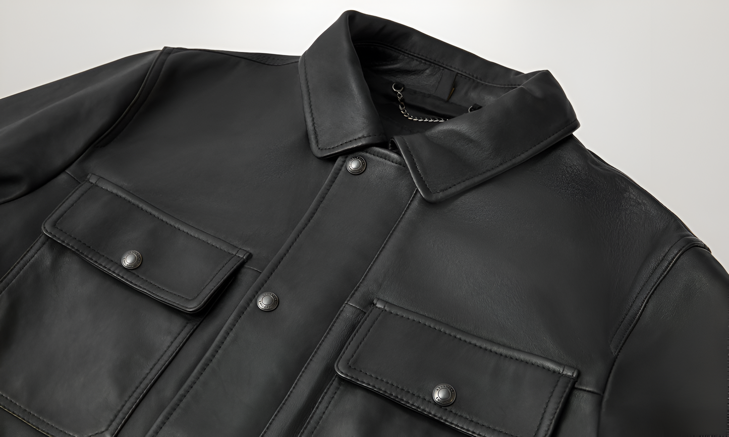 MookieBettsblackleatherjacket